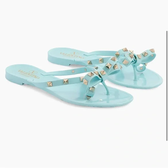 Valentino Garavani | Shoes | Valentino Garavani Blue Studded  display picture 2
